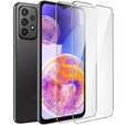 2x edzett üveg a Samsung Galaxy A23 4G/5G, ERBORD 9H Hard Glass a képernyőn