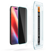 Spigen Glas.TR "EZ FIT" adatvédelmi edzőüveg HD iPhone Air készülékhez (2 db)