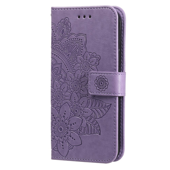 Pattintható tok a Realme C67, Mandala, lila