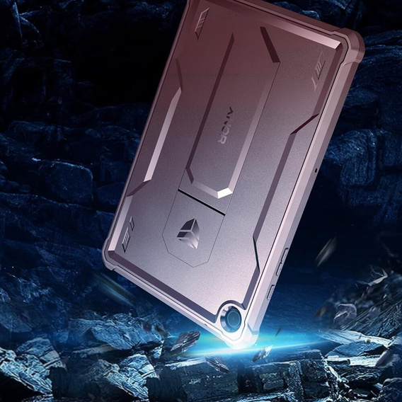 Páncélozott tok a Galaxy Tab A9+ Plus, Dexnor Full Body, rózsaszín
