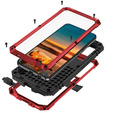 Páncélozott tok a Samsung Galaxy S22, R-JUST, piros