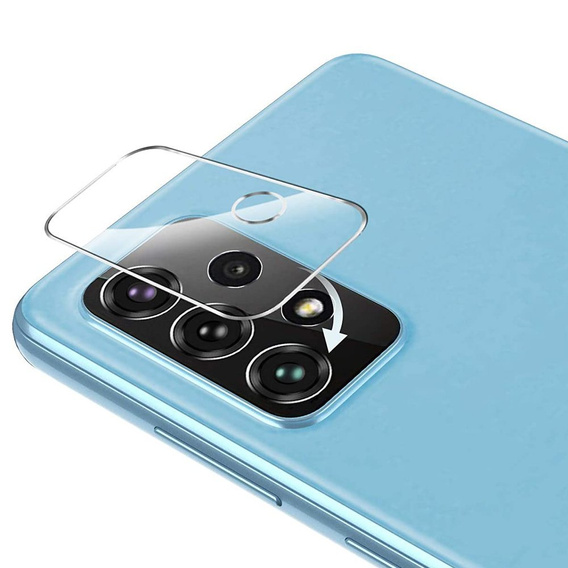 Edzett kameraüveg Samsung Galaxy A33 5G, kék