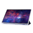 Tok Samsung Galaxy Tab S9 Ultra, Smartcase Hybrid, tolltartó résszel, lila