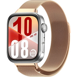 Milánói karkötő Huawei Watch Fit 4 / 4 Pro / 3, rózsaarany