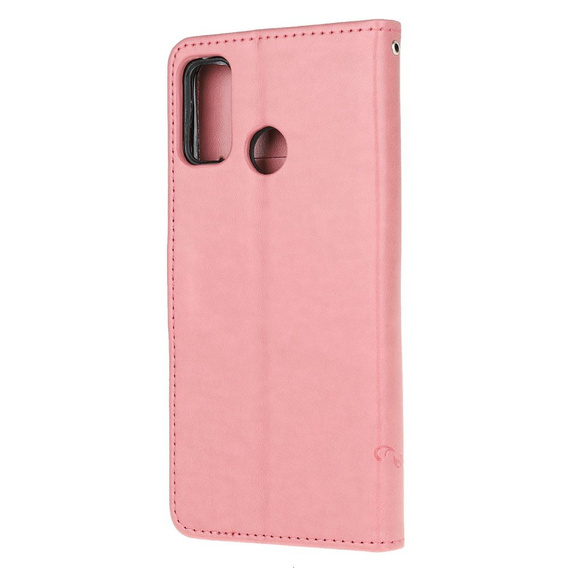 Pattintható tok a Motorola Moto G30 / G10, Butterfly, kék