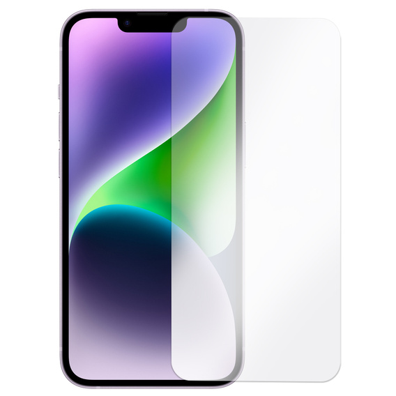 ERBORD MagSafe Cam Slider tok, lila + képernyővédő üveg iPhone 13 / iPhone 14 készülékekhez
