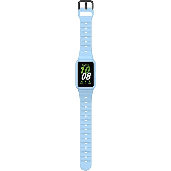 Szilikon szíj tokkal Samsung Galaxy Fit 3 tokhoz