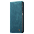 CASEME tok Samsung Galaxy M33 5G, Leather Wallet Case, kék