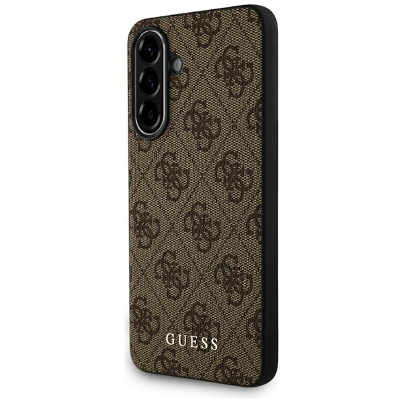 Guess 4G fém arany logós tok Samsung Galaxy A56 készülékhez