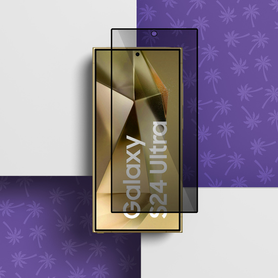 Shy Palm Privacy edzett üveg Samsung Galaxy S24 Ultra-hez