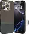 BENKS Kevlar Magnetic Armor Pro Prestige 600D Y065 tok MagSafe aktív gombbal az iPhone 16 Pro készülékhez