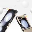 Páncélozott tok Samsung Galaxy Z Flip7 FE / Z Flip6, Armor Shockproof, arany