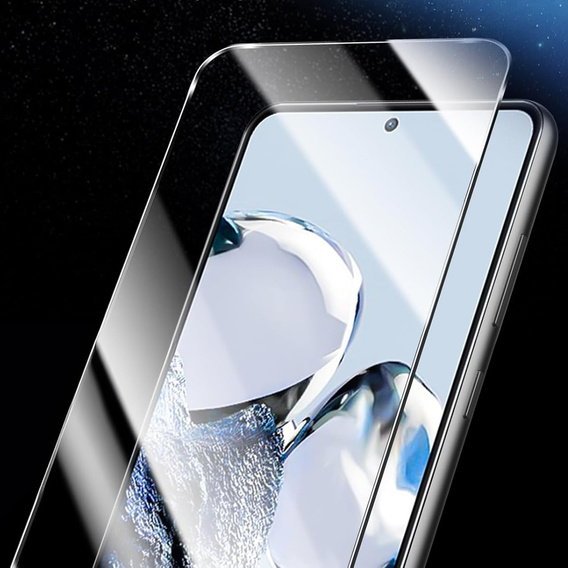 2x edzett üveg a Xiaomi 12T/12T Pro, ERBORD 9H Hard Glass a képernyőn