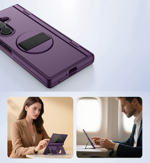 Suritch tok 360°-os állvánnyal és beépített képernyővédővel Samsung Galaxy Z Fold7 készülékekhez