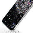 Telefontok a Samsung Galaxy A10, Glittery, fekete