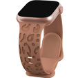 Szilikon szíj az Apple Watch 1/2/3/4/4/5/6/7/8/9/10/SE 38/40/41/42mm-es órájához.
