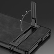 Telefontok a Samsung Galaxy S25 Ultra, GKK Leather, fekete