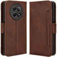 Pattintható tok a Realme 12, Card Slot, barna