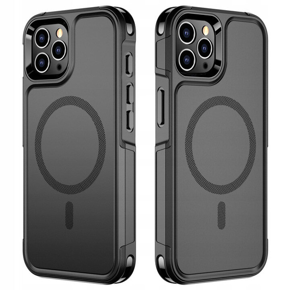 Telefontok a iPhone 16 Pro Max, MagForce MagSafe, fekete
