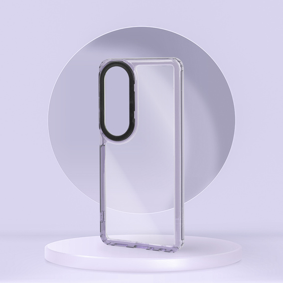 Telefontok a Oppo A60, Fusion Hybrid, átlátszó / lila