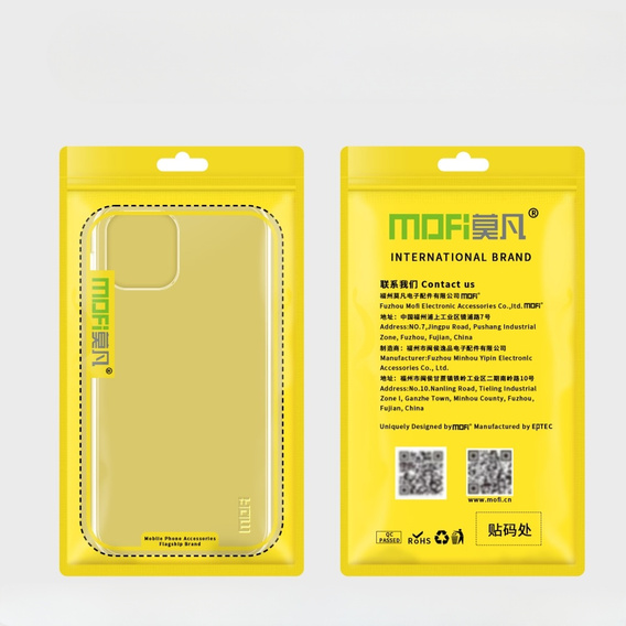 MOFI tok az Huawei Nova Y61, vékony, átlátszó