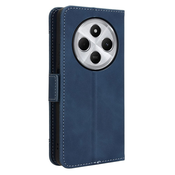 Pattintható tok a Xiaomi Redmi 14C / Xiaomi Poco C75, Card Slot, sötétkék