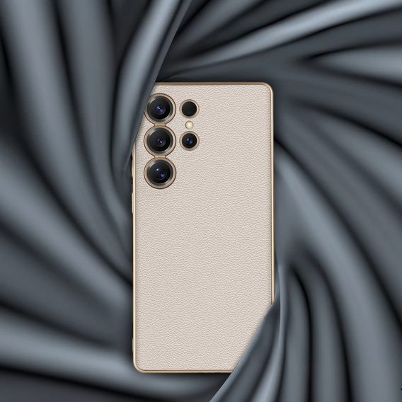 Telefontok a Samsung Galaxy S25 Ultra, GKK Leather, titánium szürke