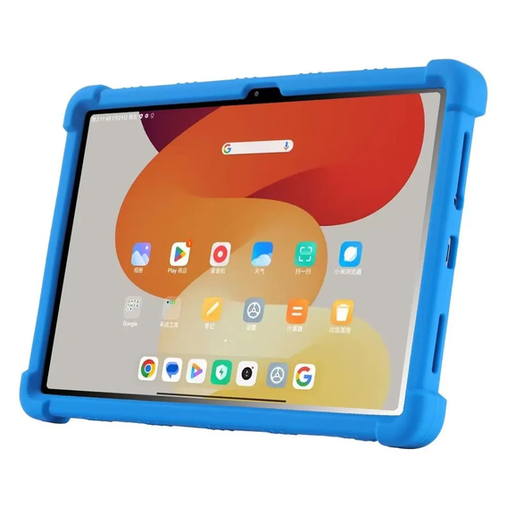 Szilikon tok Xiaomi Redmi Pad SE 11", Impact, páncélozott, sötétkék