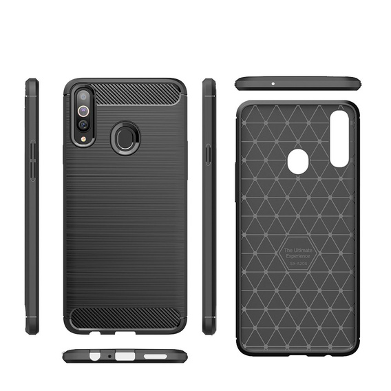 Telefontok a Samsung Galaxy A20S, Carbon, fekete