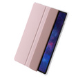 Tok Samsung Galaxy Tab S9 Ultra, Smartcase Hybrid, tolltartó résszel, rózsaszín