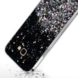 Telefontok a Samsung Galaxy J4 Plus, Glittery, fekete