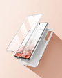 Telefontok a Samsung Galaxy S21 FE, Suritch Full Body Marble, fehér