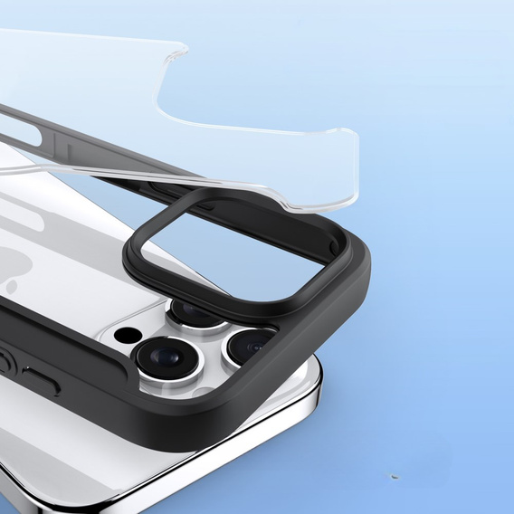 Dux Ducis Telefontok a iPhone 16 Pro, Skin X Pro, MagSafe, fekete