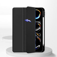 Tok Apple iPad Pro 13" 7 gen. 2024 (A2925, Smartcase Hybrid, tolltartó résszel, fekete