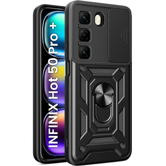 Telefontok a Infinix Hot 50 Pro+ 4G, CamShield Slide, fekete