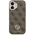 GUESS 4G Strass Logo MagSafe tok pánttal iPhone 17-hez