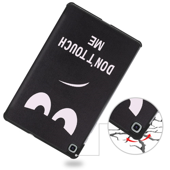 Tok Samsung Galaxy Tab S6 Lite, Smartcase, don't touch me