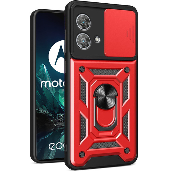 Telefontok a Motorola Edge 40 Neo, CamShield Slide, piros
