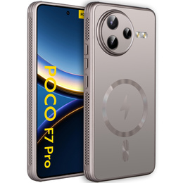 Tok Xiaomi Poco F7 Pro készülékhez, MagSafe, titánium arany