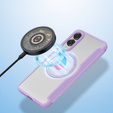 Dux Ducis Telefontok a Samsung Galaxy S25 Edge, Skin X Pro, MagSafe, lila