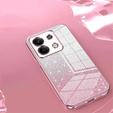 Tok Xiaomi Redmi Note 13 5G, Glitter Case CamShield, rózsaszín