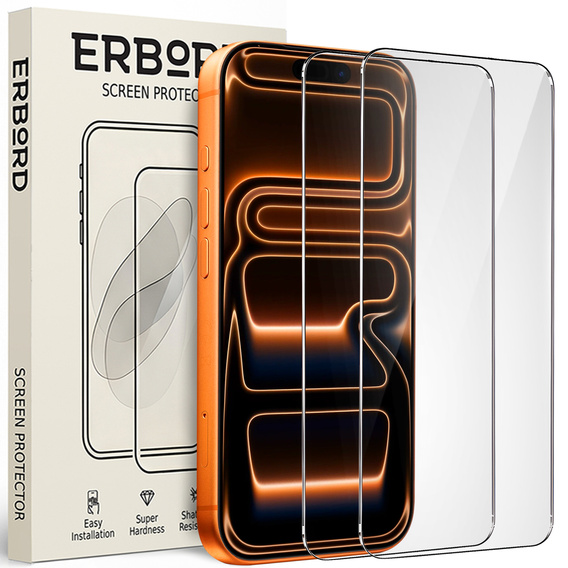 9H kemény üveg (2 db) iPhone 17 Pro Max készülékhez