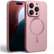 Tok iPhone 16 Pro-hoz, ColorMag, MagSafe-hoz, rózsaszín