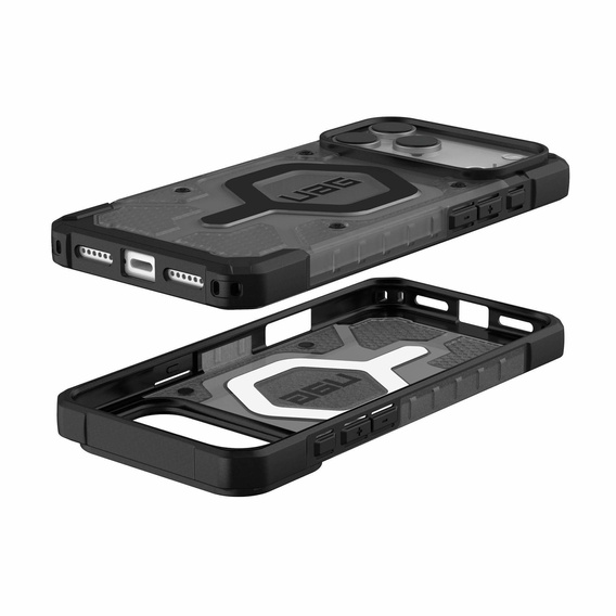 Urban Armor Gear tok iPhone 17 Pro Max készülékhez, Pathfinder MagSafe, Ash/Fekete