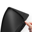 Tok Samsung Galaxy Tab S10+ Plus-hoz, Dux Ducis Domo, fekete