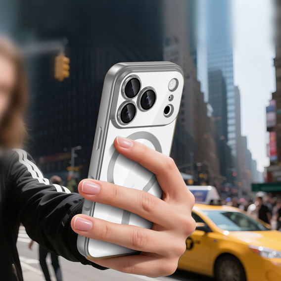 Mágneses tok lencsevédelemmel iPhone 17 Pro Max készülékhez