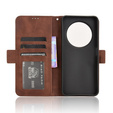 Pattintható tok a Xiaomi Redmi 14C / Xiaomi Poco C75, Card Slot, barna