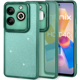 Telefontok a Infinix Hot 40i, Glittery Powder, zöld