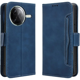 Pattintható tok a Xiaomi Poco F7 Ultra, Card Slot, sötétkék