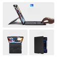 Billentyűzet tok Apple iPad Air 13" 6 gen. 2024 / iPad Pro 12.9 2020 / 2021 / 2022, Dux Ducis DK Series, fekete